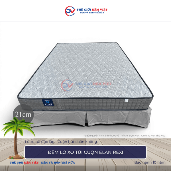 Đệm lò xo túi cuộn Elan Rexi